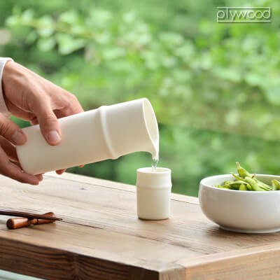 竹雪セット（ろ） 片口＆ぐい呑み大＆ぐい呑み小 : plywood - 通販