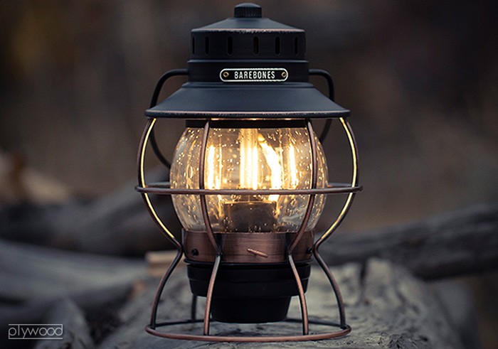 正規取扱店 ランプ ベアボーンズ レイルロード ランタン BAREBONES Railroad Lantern LED