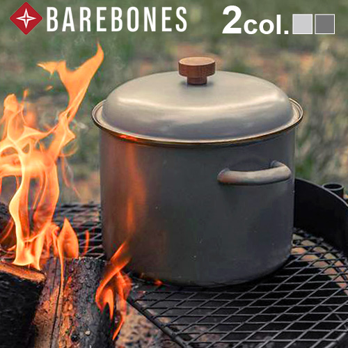 �Ȃ� �[�� ���� ���� �z�[���[ �x�A�{�[���Y �G�i���� �X�g�b�N�|�b�g BAREBONES ENAMEL STOCK POT
