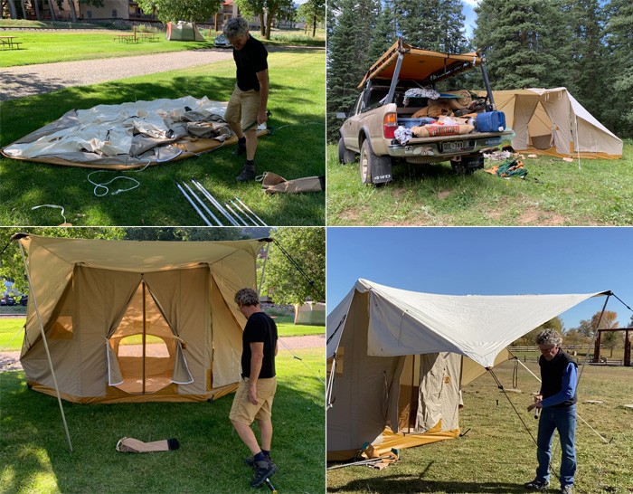 正規品 Ellis Canvas Tents The Truck Tent エリスキャンバステント