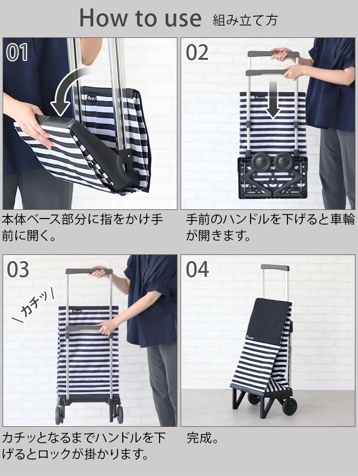 ROLSER (ロルサー) 社製 ショッピングカート 40L プレガマティック 61LBjcRonUL._UF350,350_QL50_.jpg