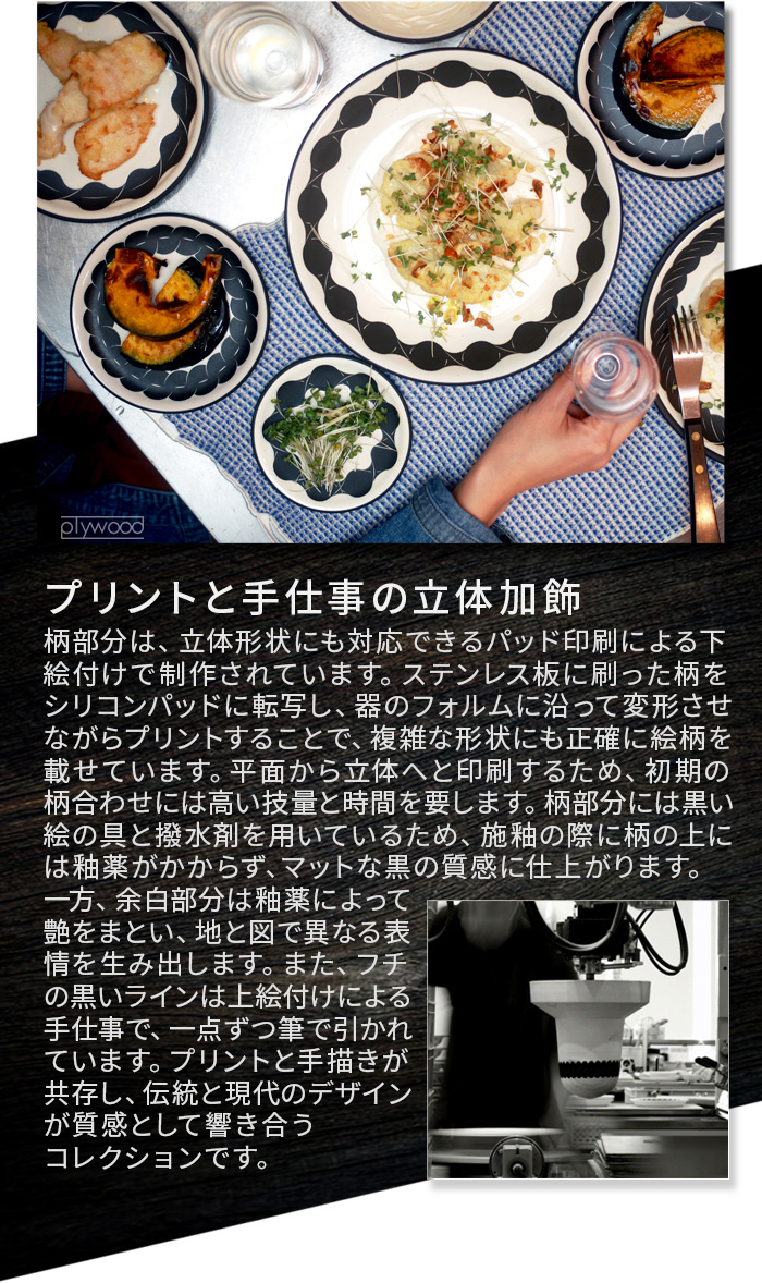 波佐見焼 日本製 皿 小皿 豆皿 取皿 マルヒロ × Takahiro Yasuda