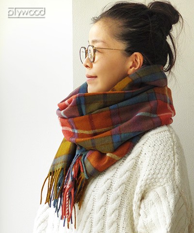 HIGHLAND TWEEDS（ハイランドツイード） ストール : plywood - 通販