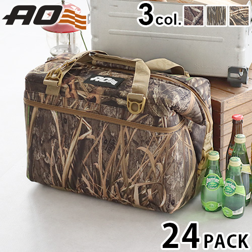 AO Coolers キャンバス ソフトクーラー 24パック [ボトムランド / ハビタット / ブレイクアップ] エーオークーラーズ  クーラーボックス 保冷バッグ