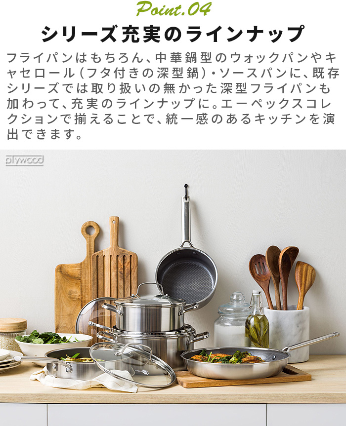 【選べる特典付】正規店 グリーンパン エーペックス [ キャセロール 20cm 05100390 ] ガラス蓋付き GreenPan APEX COLLECTION キャセロール鍋 蓋付き IHの画像