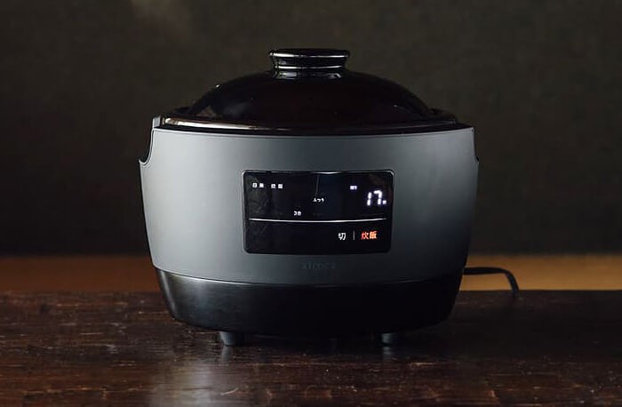 siroca 炊飯器 3合 かまどさん電気 SR-E111 長谷園 シロカ 土鍋