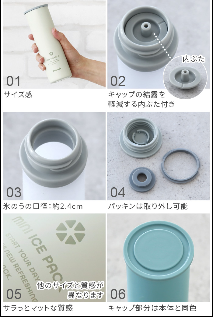 【特典付】 ピーコック 氷嚢 氷のう 持ち運び 魔法瓶 Peacock アイスパック シリーズ ミニアイスパック ABB-16 スポーツ 首用 保冷 熱中症対策 おしゃれ |  | 04