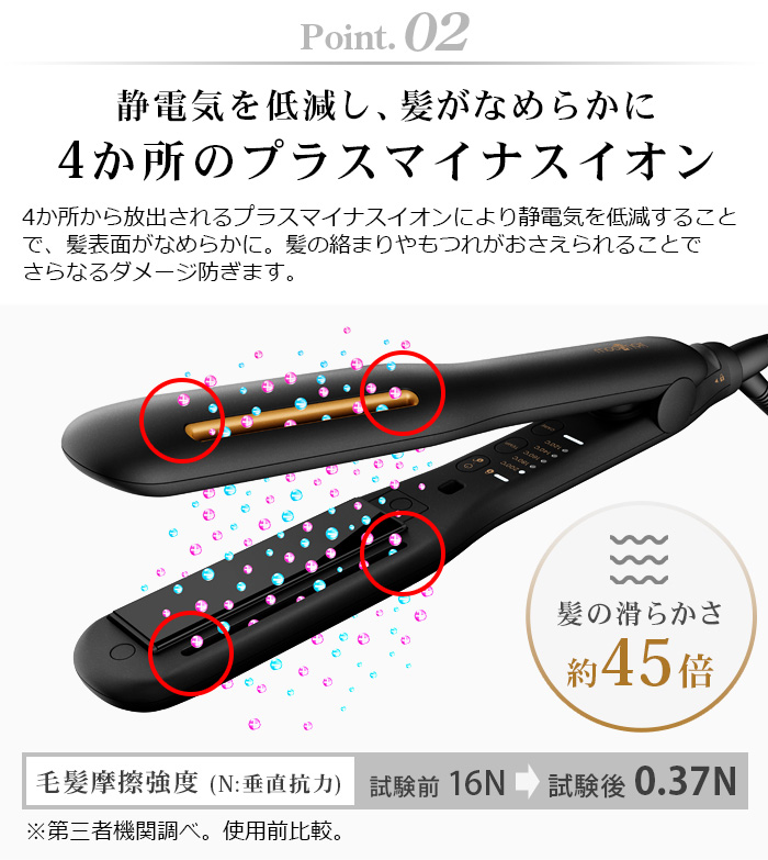 mod's hair（モッズヘア） ヘアアイロン ストレート プリヴィレージュ