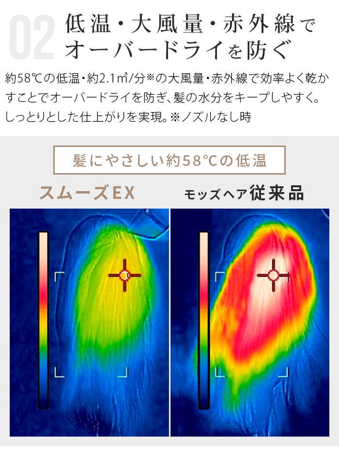 mod's hair 【特典付】ヘアドライヤー 大風量 すぐ乾く 速乾