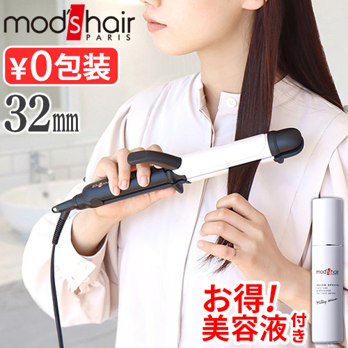 �y���T�t�z���b�Y�w�A �w�A�A�C���� mods hair �A�h�o���X �t���b�N�X�X���[�Y 2way�A�C���� 32mm MHI-3257-K �{ �~���L�[�Z�����Z�b�g �w�A�~���N 100ml