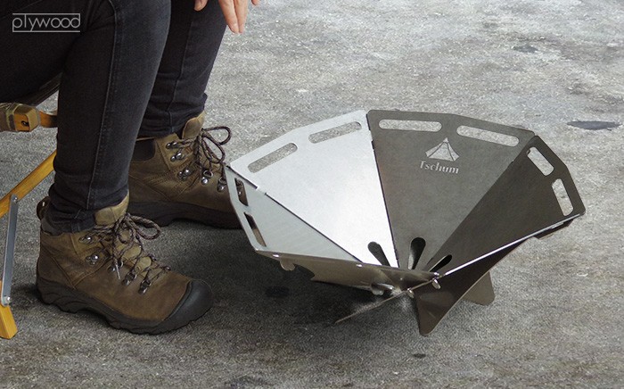 希少ドイツ製Tschum チャン焚き火台 Fire Bowl Lowimpact チャン ファイヤーボウル ローインパクト ラージサイズ Tschum