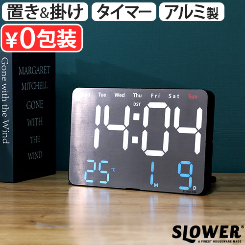 uv fW^  LEDNbN |v ڊo܂v SLOWER LED CLOCK Viento [A~jE] XE[ LEDNbN rGg u|p