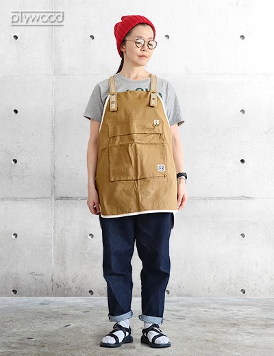 BIB Chicago1 ビブ シカゴ1 B2009 エプロン : plywood - 通販 - Yahoo