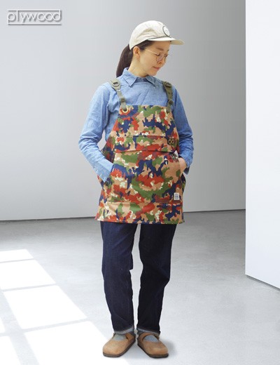 BIB エプロン ワークエプロン BIB Harness ビブ ハーネス : plywood - 通販