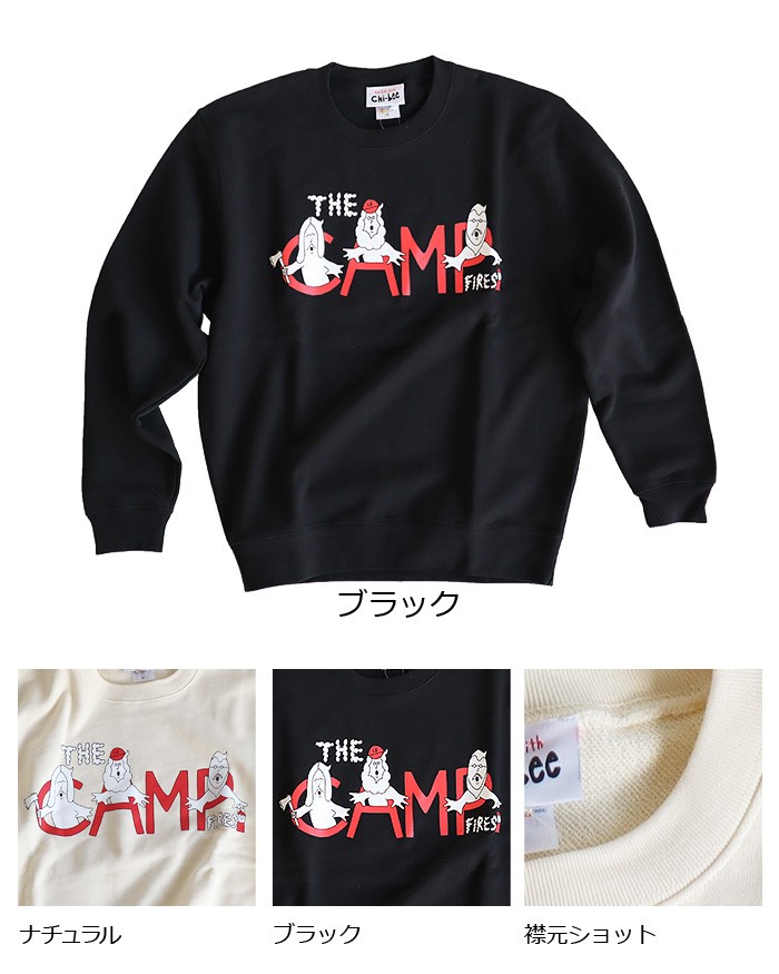 Chi-bee スウェット サイズL THE CAMP FIRES チービー