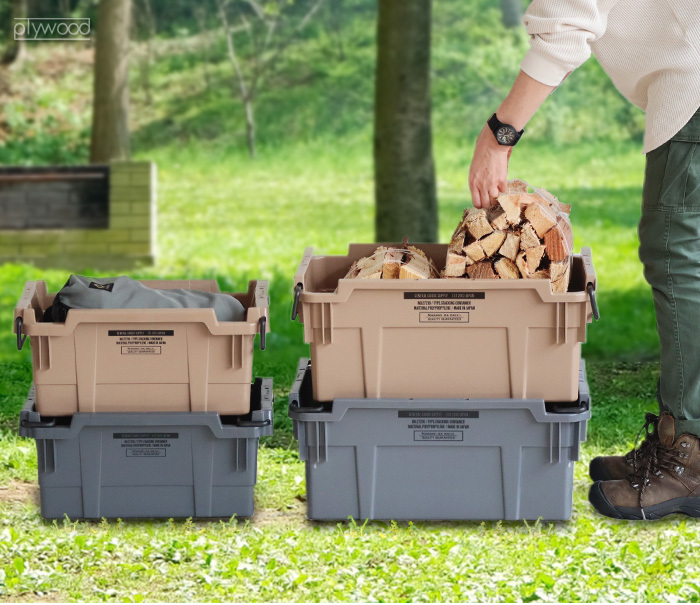スタッキング 収納 収納BOX アッソブ コンテナ 38L AS2OV