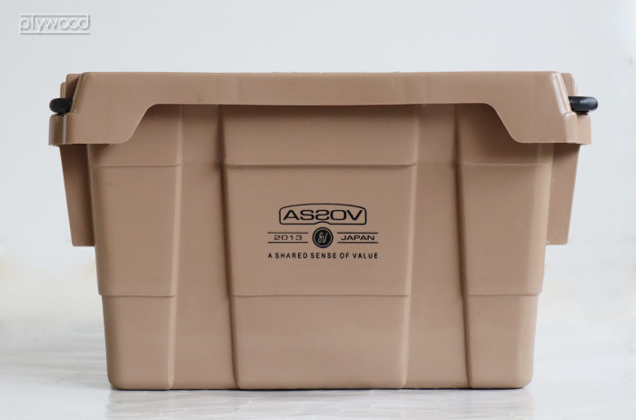AS2OV アッソブ スタッキング コンテナ 38L  2個　天板セット AS2OV アッソブ STACKING CONTAINER スタッキング コンテナ 19L