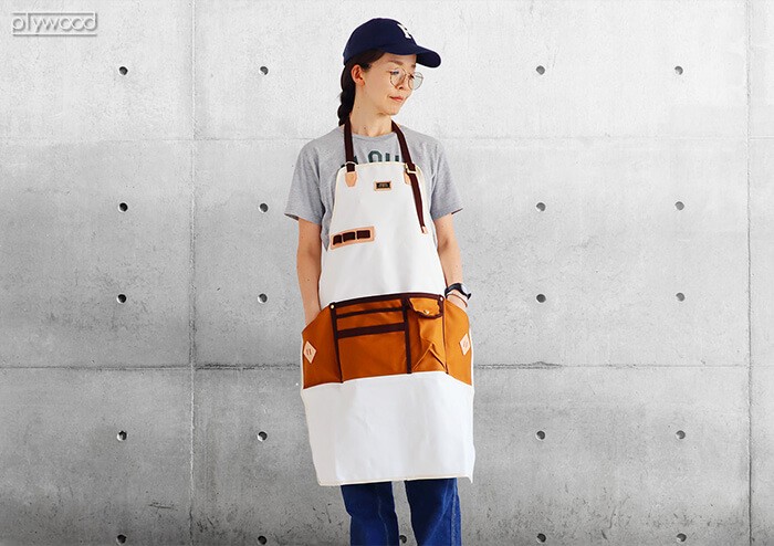 アッソブ キャンバスエプロン AS2OV CANVAS APRON : plywood
