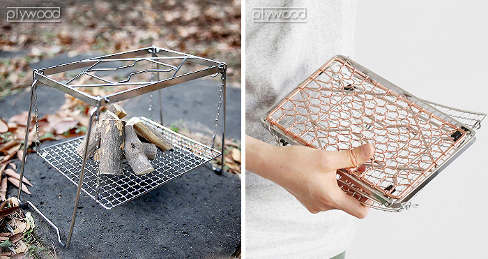 焼き網 焚き火台 サミット フォーカス ミニ バーベキュー グリル