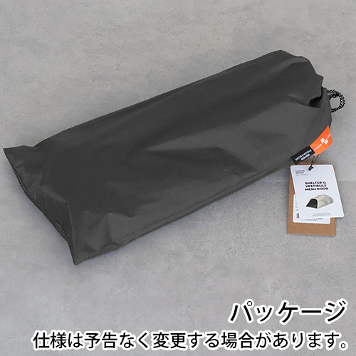本体別売り ミニマルワークス シェルター G / GH ベスティビュール用 TPUドア MINIMAL WORKS SHELTER G VESTIBULE TPU DOOR テント オプションパーツの画像