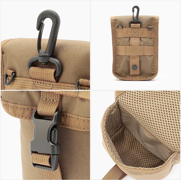 ブリーフィング フラップ ポーチ BRIEFING AT-FLAP POUCH M BRL201A52