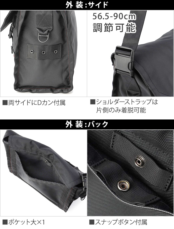 正規品 ブリーフィング ファーバー RP BRIEFING FARVER RP BRA231L03 ショルダーバッグ 斜めがけバッグ レディース メンズ メッセンジャーバッグ 大容量の画像
