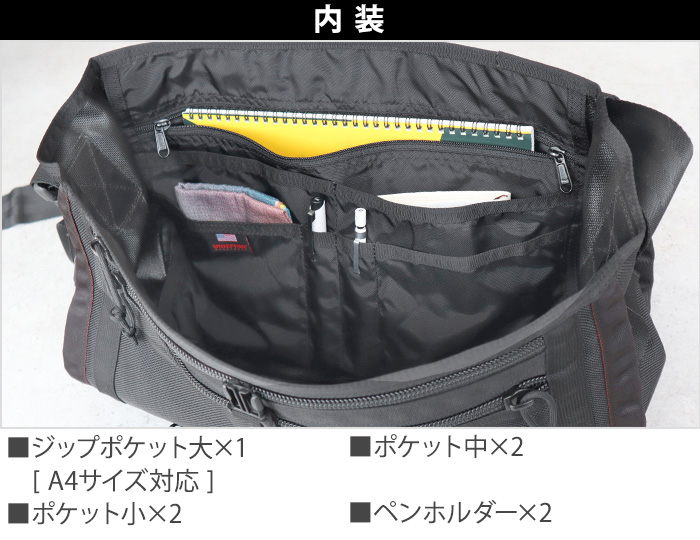 正規品 ブリーフィング ファーバー RP BRIEFING FARVER RP BRA231L03 ショルダーバッグ 斜めがけバッグ レディース メンズ メッセンジャーバッグ 大容量の画像
