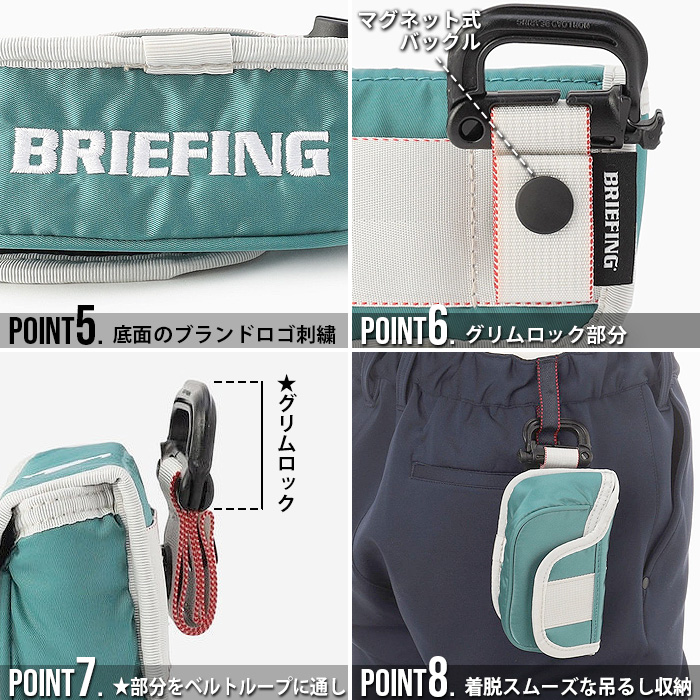 BRIEFING（ブリーフィング） 正規品 ゴルフ ハーフマレット パター