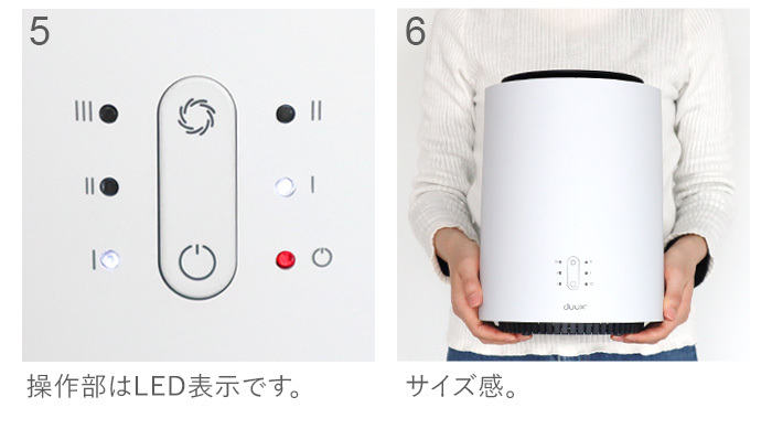 duux 特典付き ファンヒーター 電気 省エネ デュクス スリーシックス