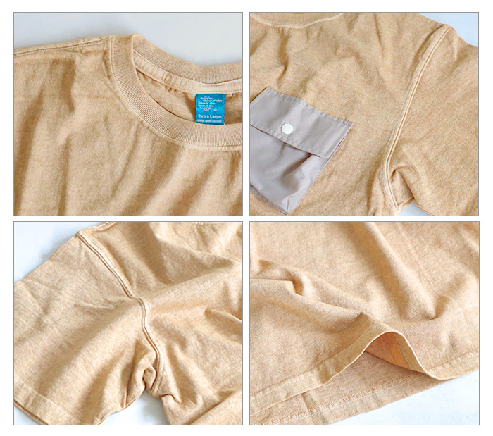GOOD ON ネコポスOK Tシャツ 半袖 Good On NYLON POCKET TEE