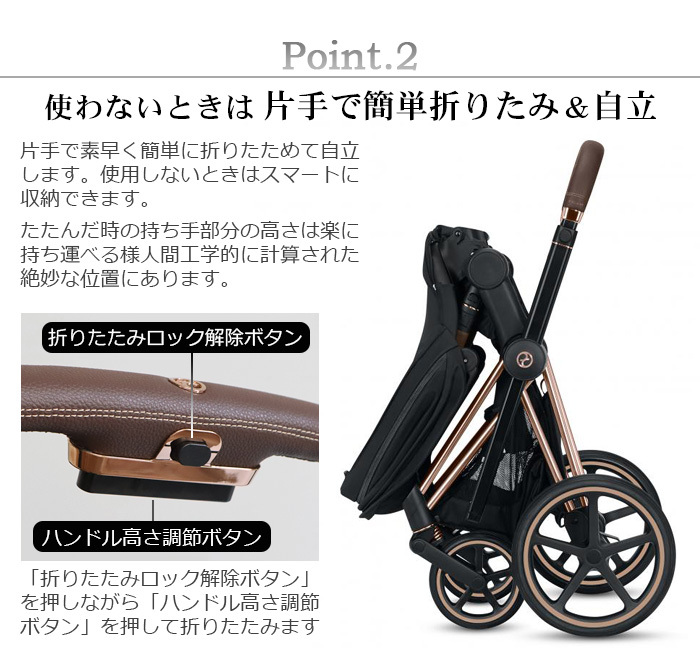 ベビーカー サイベックス プリアム A型 cybex PRIAM フレーム