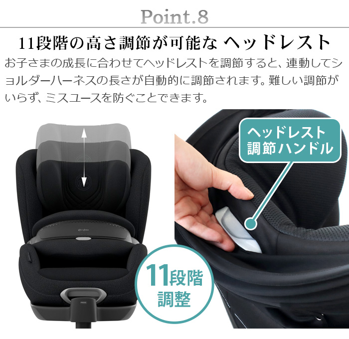 サイベックス（CYBEX） 正規品 チャイルドシート ISOFIX R129適合 エア