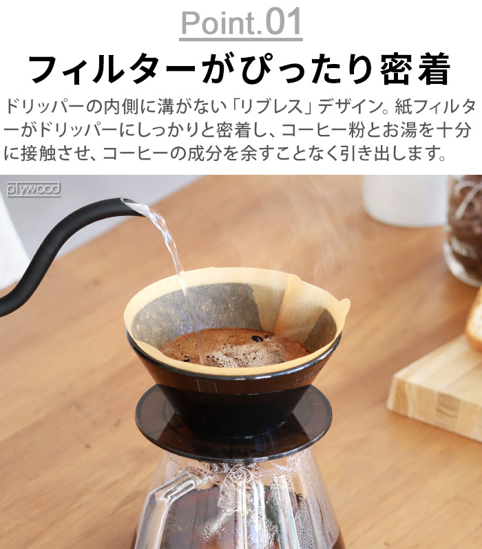 brewista コーヒードリッパー おしゃれ 1〜2杯用 Brewista Magic