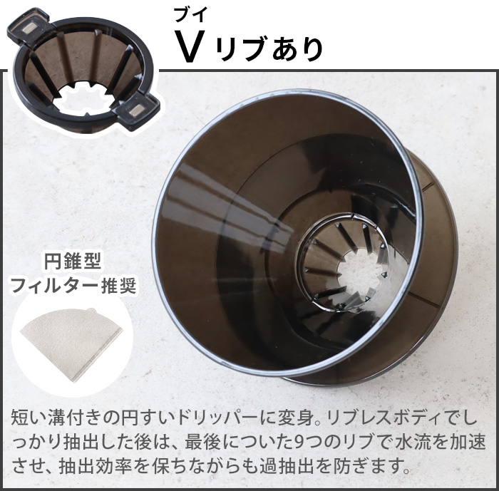 brewista（ブリューイスタ） コーヒードリッパー おしゃれ 1〜2杯用