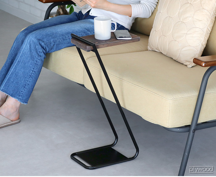 アイアンレッグサイドテーブル Highサイズ Iron Leg Side Table