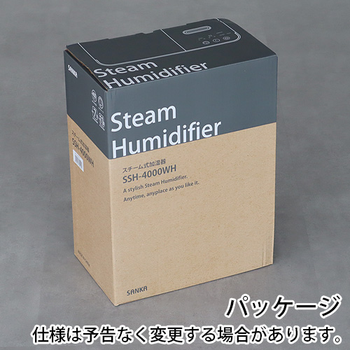 加湿器 スチーム式 タンク容量 3.6L スチーム加湿器 SANKA スチーム式