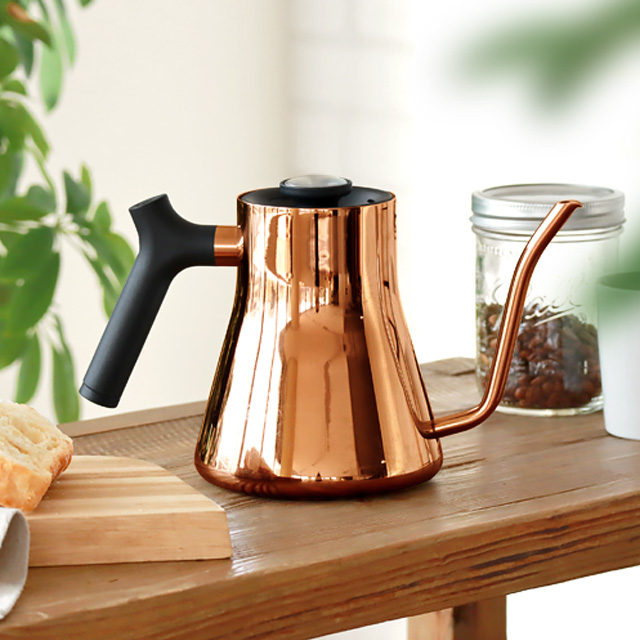 【LINEギフト用販売ページ】 正規品 フェロー スタッグ 直火式ケトル Polised Copper Fellow Stagg Pour-over Kettle ケトル コーヒー ih対応 ステンレス 細口｜plywood