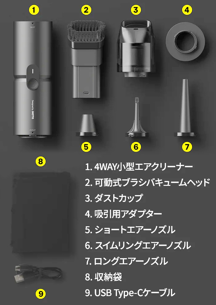 選べる特典付】掃除機 ハンディ エアダスター 電動 小型 ブロワー 強力