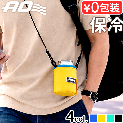 AO Coolers 缶 保冷 缶ホルダー ホルダー 350ml缶 ストラップ付き
