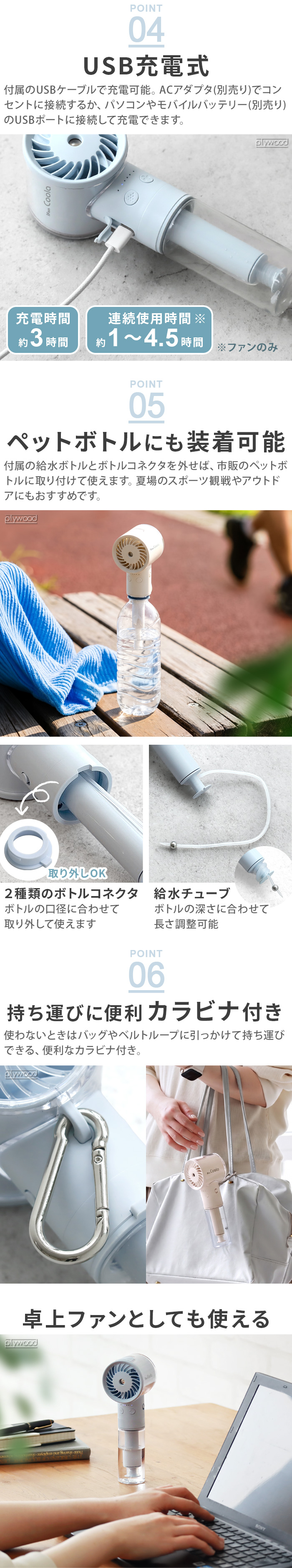 ELAiCE iFan Coola エレス アイファンクーラ IF-CLA26 | デザイン家電