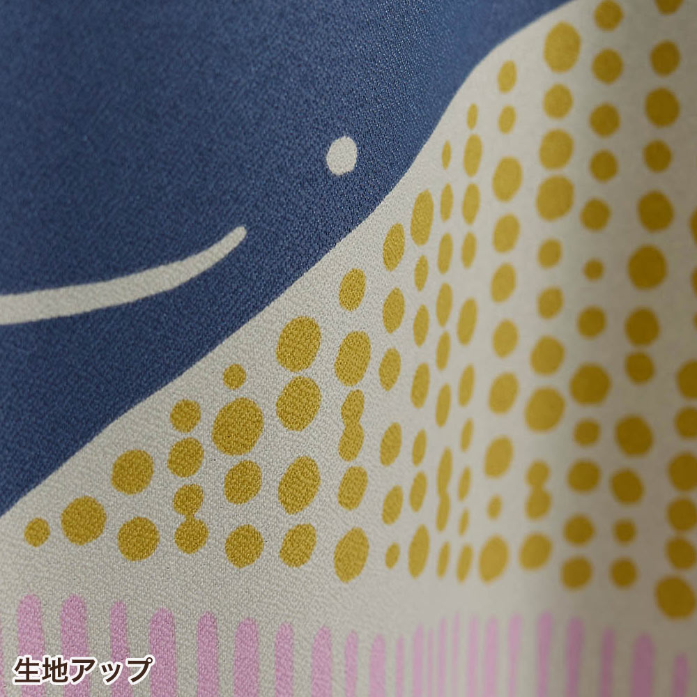 イージーオーダーカーテン ドレープ DESIGN LIFE 「クジラボヤージュ」 201〜300×201〜260cm_10