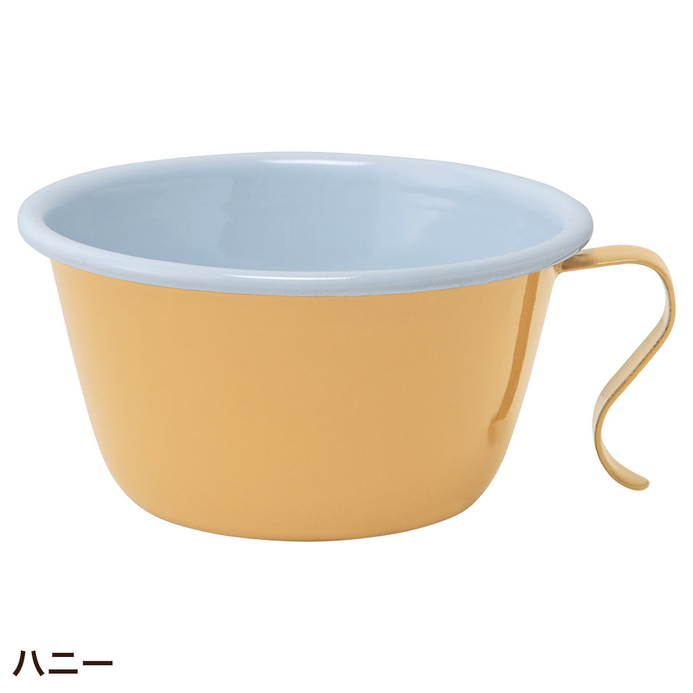 ホーロー シェラカップ スープカップ コーヒーカップ POMEL スタッキングカップ｜pocchione-kabegami｜08