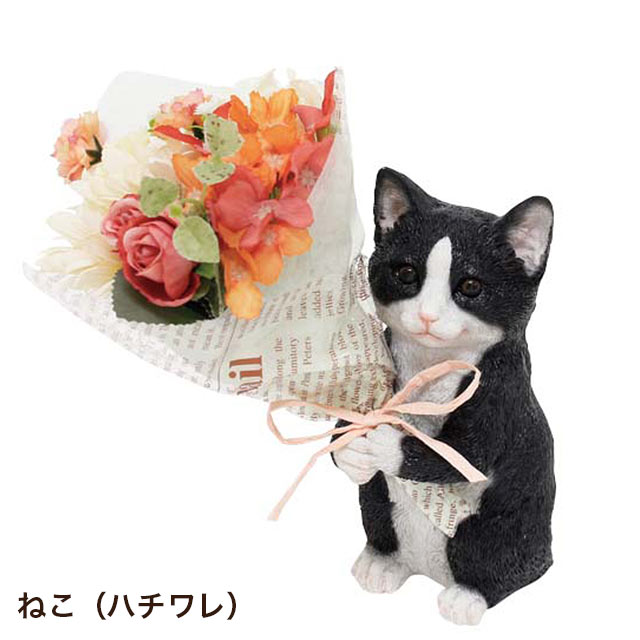 ★特選一品★希少レア☆繊細フラワー彫刻【愛らしい夫婦猫シュンガイトねこ置物】❤️ THE-SECRET-GARDEN シノワズリ ブサカワ 猫 置物 小 青白陶器