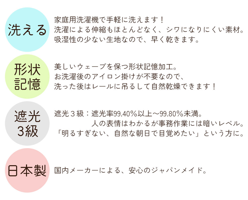 イージーオーダーカーテン ドレープ DESIGN LIFE 「チューリッペン」 201〜300×201〜260cm_6