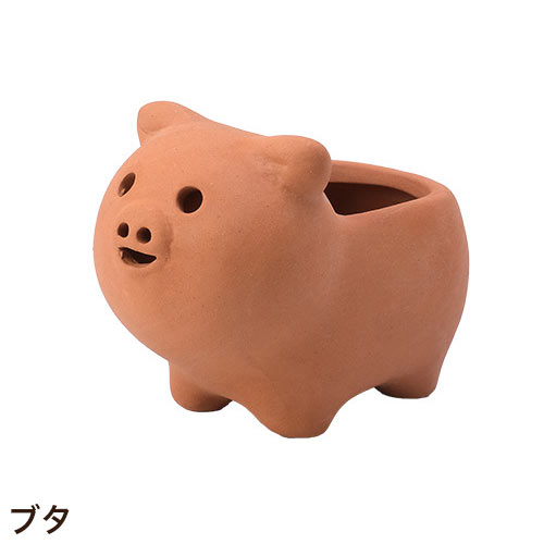 GREEN HOUSE（グリーンハウス） 植木鉢 プランター 素焼き かわいい