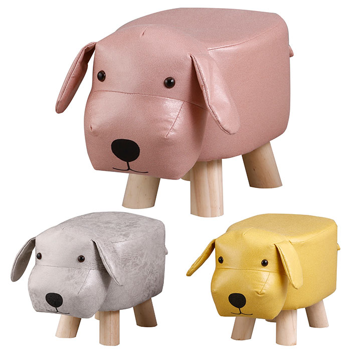 一点物！58000円購入！折りたたみチェア手作りインテリアアニマル 動物 犬トラ HABITER（アビテ） アニマルスツール アニマルチェア 椅子 動物