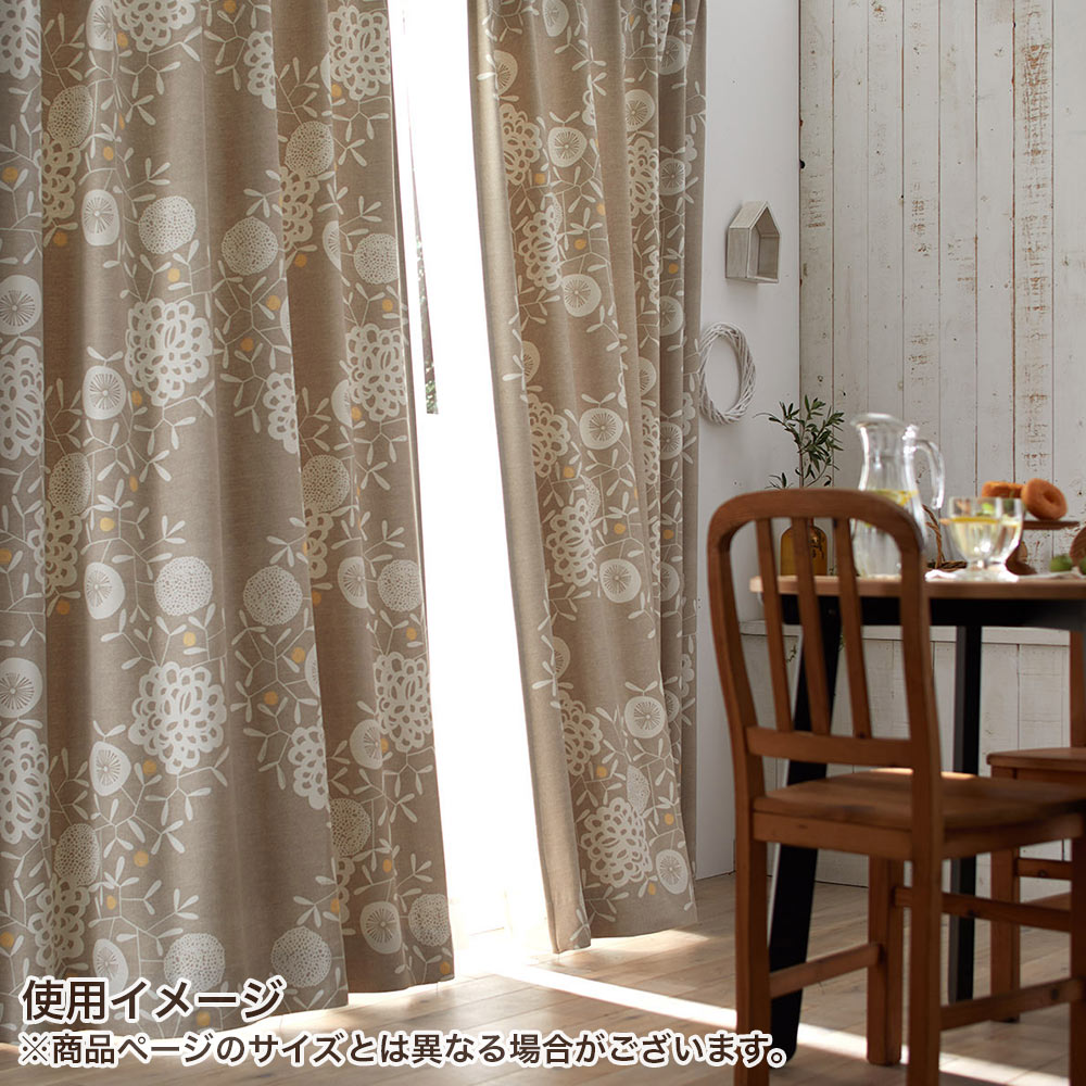イージーオーダーカーテン ドレープ DESIGN LIFE 「ハナカザリ」 201〜300×201〜260cm_7