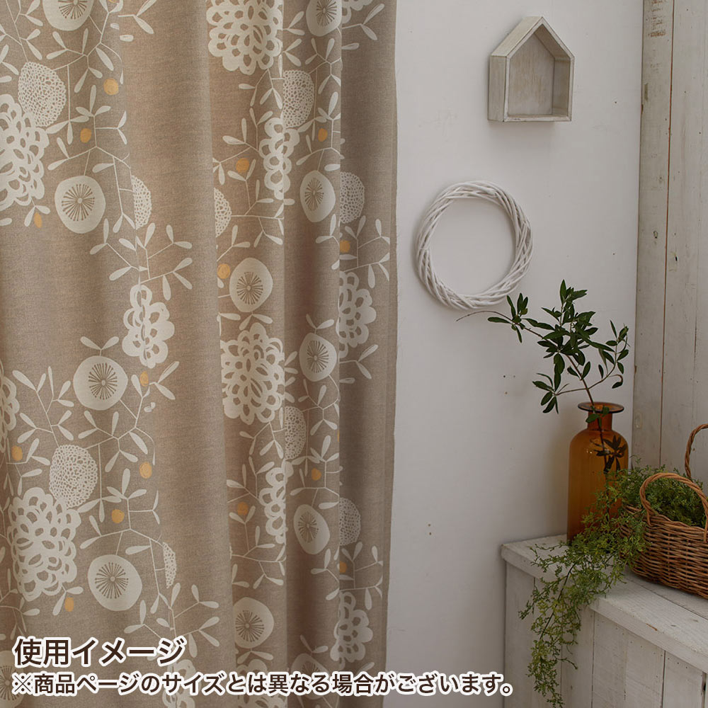 イージーオーダーカーテン ドレープ DESIGN LIFE 「ハナカザリ」 201〜300×201〜260cm_9