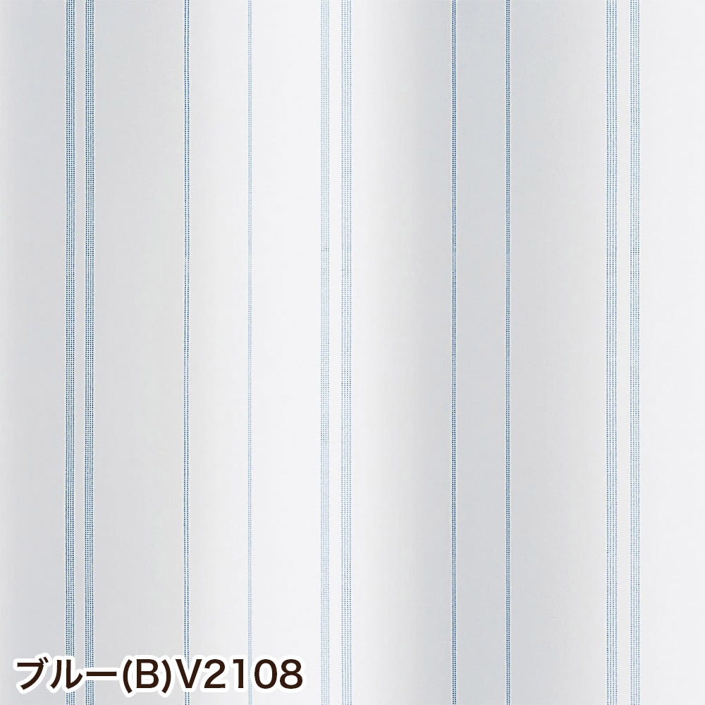 イージーオーダーカーテン シアー DESIGN LIFE 「ステッチライン」 201〜300×201〜260cm_2