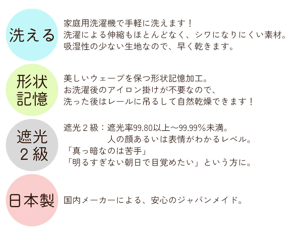 イージーオーダーカーテン ドレープ DESIGN LIFE 「フルーツトリ」 201〜300×201〜260cm_6